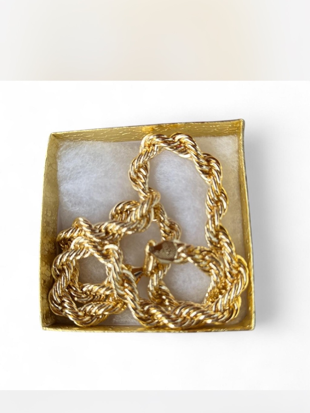 Gold Rope Chain Necklace - Women Jewelry